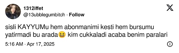 Ardından peş peşe bu ve benzeri paylaşımlar geldi.