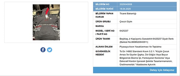 Ticaret Bakanlığı insan sağlığını tehlikeye düşüren ürünlere karşı denetimlerini aralıksız sürdürüyor.