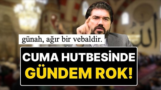 18 Nisan Cuma Hutbesi: Rasim Ozan Kütahyalı’nın Gözaltına Alınmasına Neden Olan Olay Cuma Hutbesine Konu Oldu