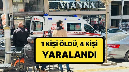 Van'da Giyim Mağazasına Silahlı Saldırı: 1 Kişi Hayatını Kaybetti, 4 Kişi de Yaralandı