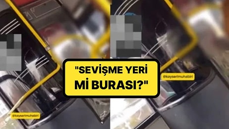 Otobüste Eşini Yanağından Öptü Diye Kıyamet Kopardı: ''Sevişme Yeri mi Burası?''