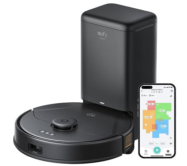 9. eufy by Anker Clean X8 Pro Robot Süpürge