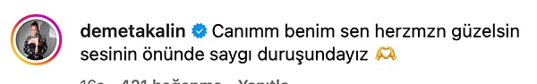 Demet Akalın da  gelen eleştirilerin ardından biricik arkadaşına gösterdiği destekle yorumlara giriş yaptı!