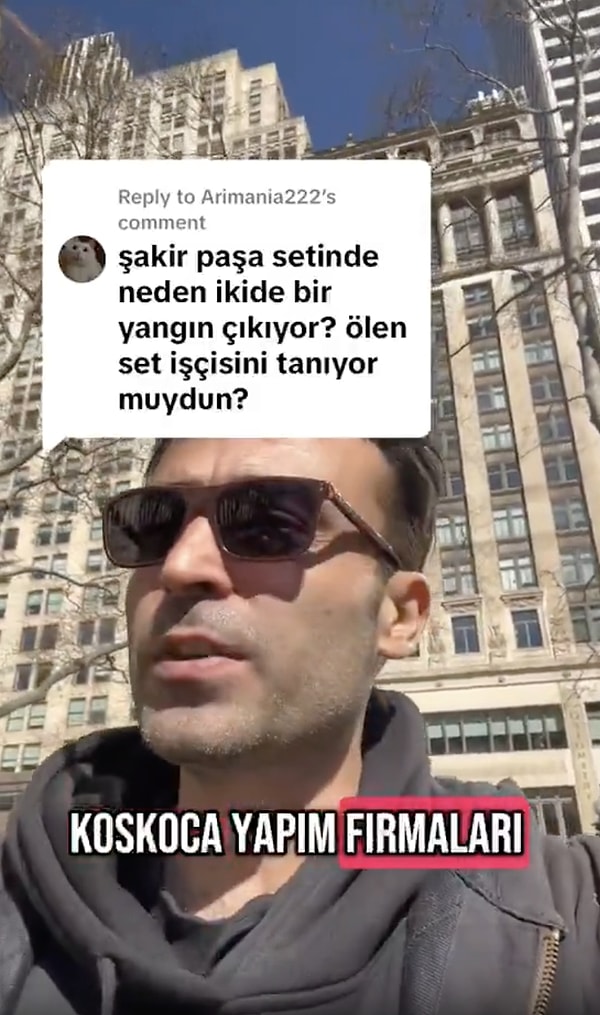 Fenomen set çalışanı Yener Yalçın, söz konusu olaya sessiz kalamadı.