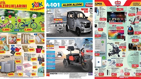 İndirim Günleri Başlıyor! 19 Nisan - 26 Nisan Haftasında A101, BİM ve ŞOK Aktüel Ürünler Listesinde Ne Var?
