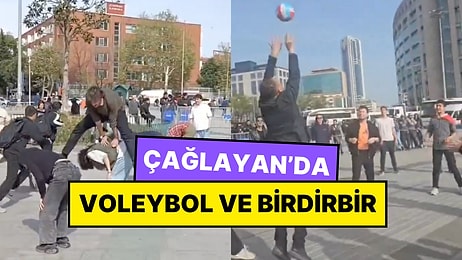 CHP'li Ali Mahir Başarır Çağlayan Adliyesi'nde Gençlerle Voleybol Oynadı