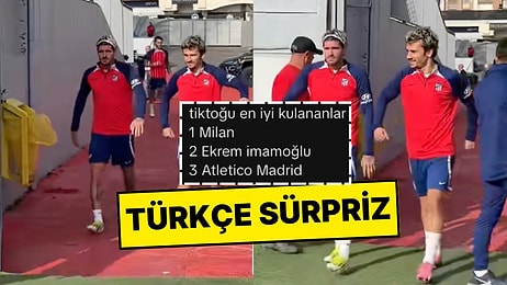 Atletico Madrid'in TikTok Hesabından Sürpriz Türkçe Paylaşım