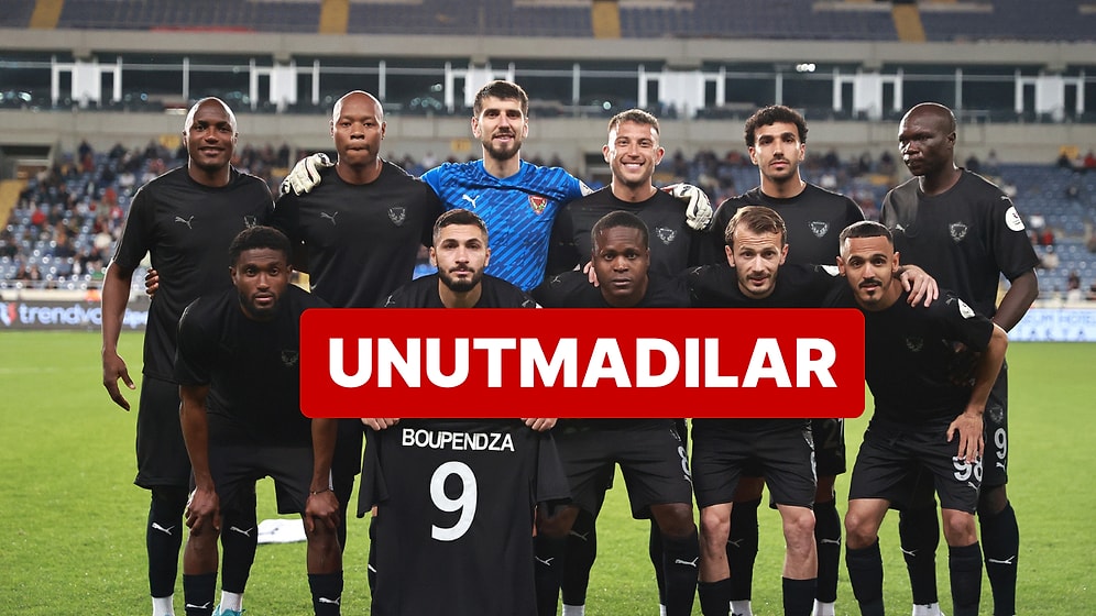 Hatayspor-Konyaspor Maçında Aaron Boupendza Unutulmadı