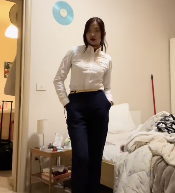 Paula, özellikle soğuk havalarda çabuk üşüdüğünü ve bu yüzden pijama giymenin kendisi için bir rahatlık meselesi olduğunu söylüyor.