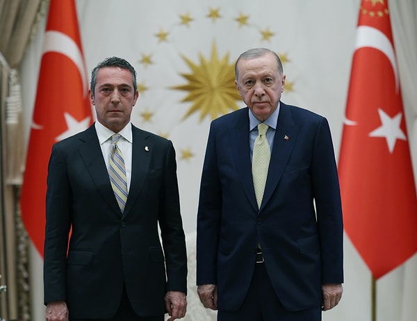 Ali Koç'un Cumhurbaşkanı Erdoğan'a gerçekleştirdiği ziyaret Cumhurbaşkanlığı resmi X hesabından paylaşıldı. Görseli