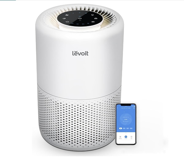 3. Amazon'da bugün Levoit H13 HEPA Hava Filtresili Hava Temizleyici de indirimde.