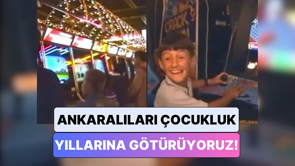 1993 Yılında Atakule AVM'de Bulunan 'Dreamland'de Çekilmiş Görüntüler Ankaralıları Çocukluğuna Götürdü