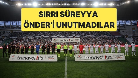 Amed Sportif - Çorum FK Maçında Sırrı Süreyya Önder Unutulmadı