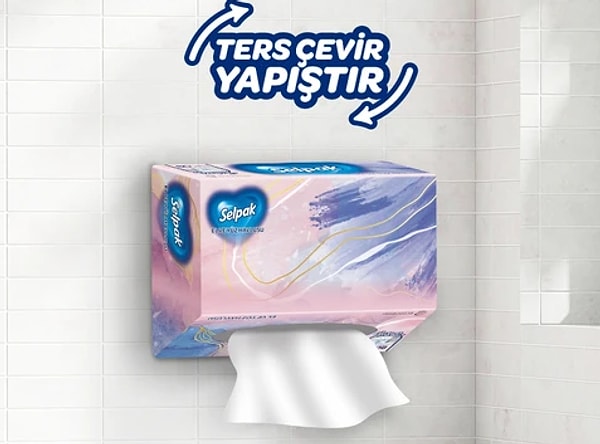 Selpak El Ve Yüz Havlusu - 80 Yaprak Kutulu