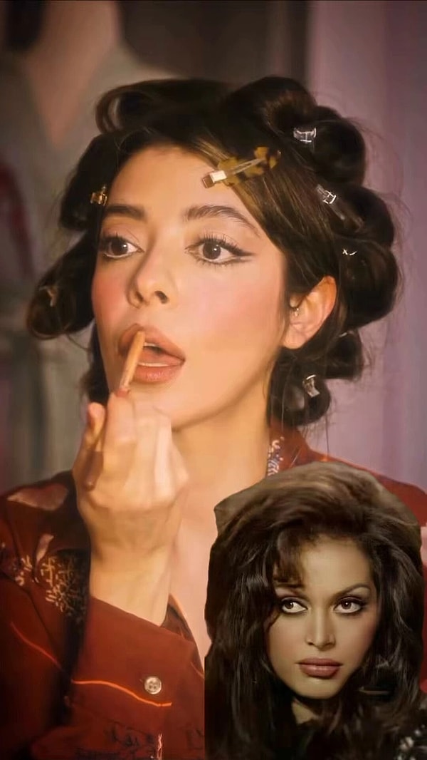 Sosyal medya kullanıcılarının başlattığı bu akıma dahil olan ünlülerden ilki Selin Şekerci olmuştu. Görseli