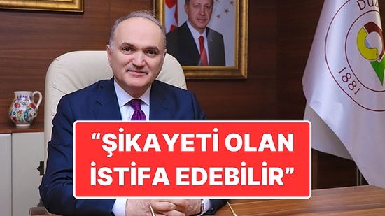 Düzce Belediye Başkanı Faruk Özlü Ödenmeyen Ücret Sorusuna Böyle Cevap Verdi: "Şikayeti Olan İstifa Edebilir"
