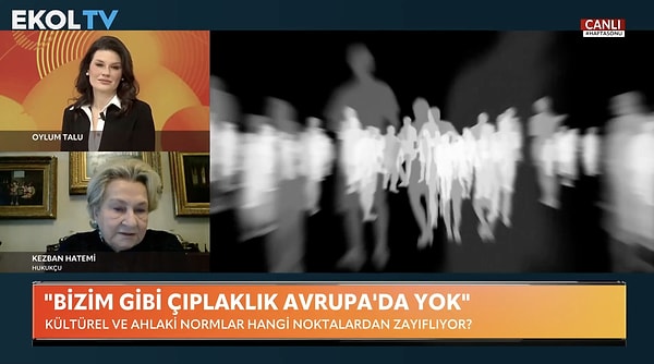 "Çocuklarımız, iç çamaşırıyla Nişantaşı'nda dolaşıyor." Görseli