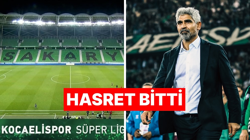 Kocaelispor, Sakarya'daki Sonuçla Süper Lig'e Geri Döndü