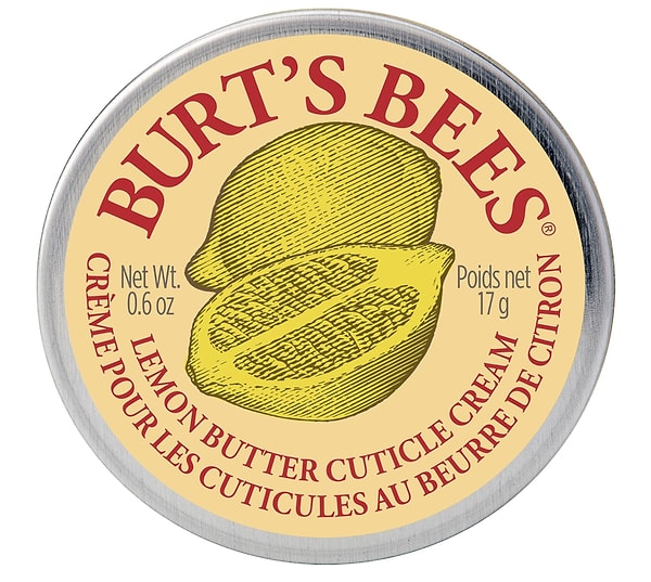 7. Burt's Bees - Limon Yağı İçeren Tırnak Eti Bakım Kremi (15g)