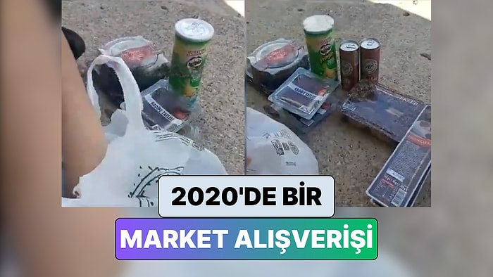 Fiyatlar Uzun Uzun Ekrana Baktırdı: Bir TikTok Kullanıcısı 2020 Yılında Yaptığı Market Alışverişini Paylaştı