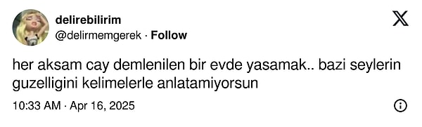 Yeni pişen kek kokusu...