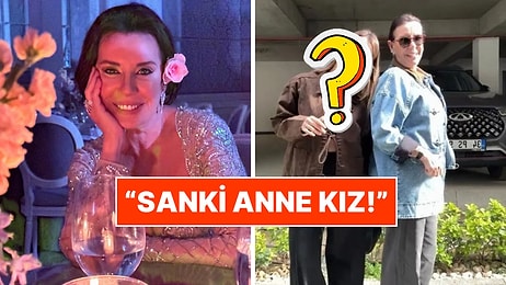 Sanki Anne Kız: Perihan Savaş ile Gelini Melis Ketenci'yi Yan Yana Görenler Benzerliklerine Şaştı Kaldı