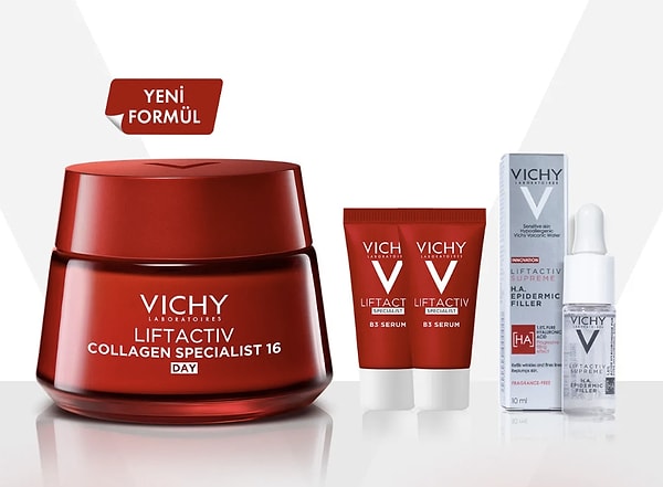 11. Vichy Liftactiv Collagen Specialist Kırışıklık Karşıtı Kolajen Seti