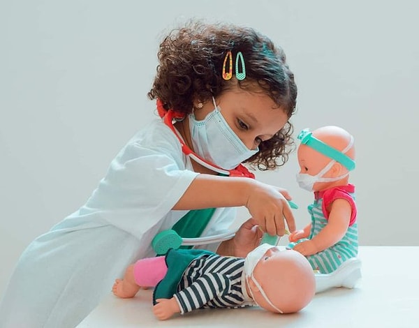 Şefkatli yardımsever sen geleceğin doktorusun!