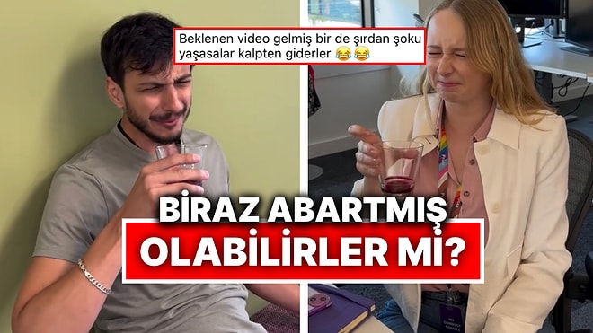 Bir Türk Yabancı Arkadaşlarına Şalgam Denetti: Herkes Çok Tuzlu Buldu
