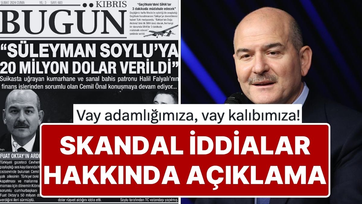 Süleyman Soylu'dan Halil Falyalı İddialarına Şok Yanıt: '20 Milyon Dolar' İddiası Gerçeği Nereye Büyüttü?