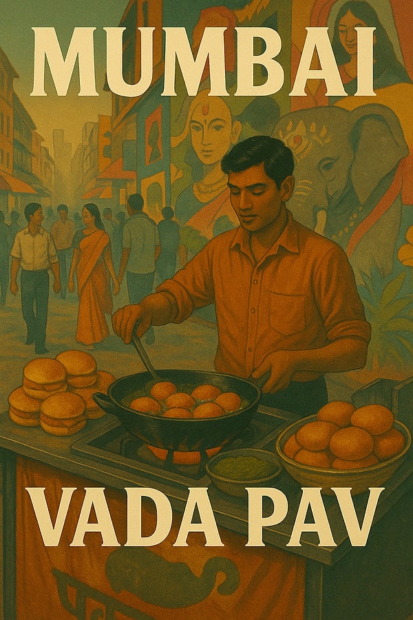 9. Mumbai – Vada Pav & Masala Dosa