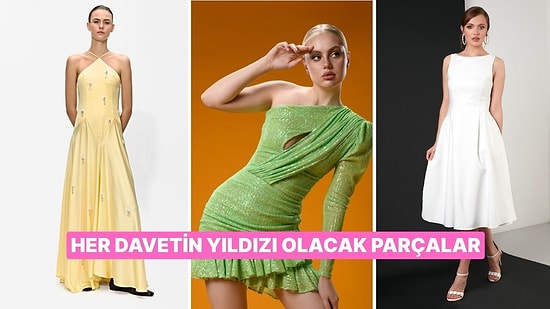 Tarzınızı Yansıtacağınız Şık Davet Elbiseleri