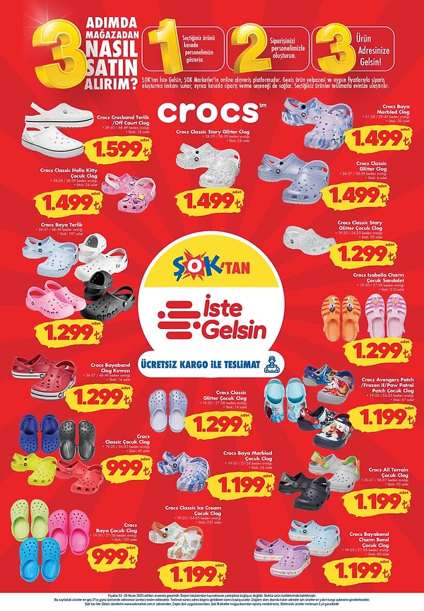 Crocs terlik modelleri