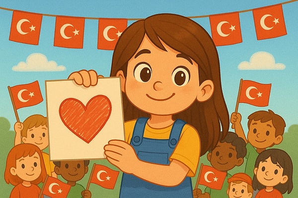 3. Kocaman bir kalp!