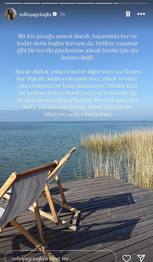 Yağcıoğlu, yayınladığı yazıda kalıplaşmış toplumsal cinsiyet rollerini ve bunun haberciliği de etkilemesini eleştirerek adeta habercilik dersi verdi.