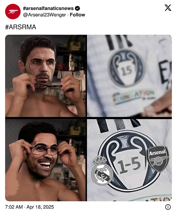 7. Arsenal bu sezon bir başka 🚀