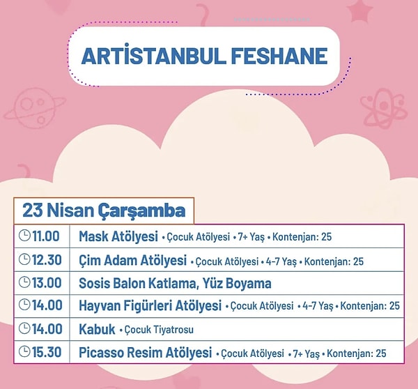İstanbul 23 Nisan Etkinlikleri Nerede, Saat Kaçta?