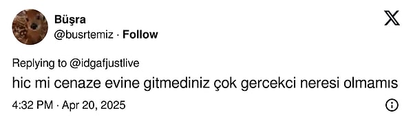 İzleyenlerden oyunculuğunun gerçekçi olduğuna dair yorumlar geldi.