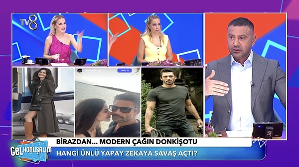 Bugün Tv8'de yayınlanan Gel Konuşalım programına konuk olan Hürriyet yazarı Mehmet Üstündağ ise ünlü oyuncuyla ilgili dikkat çeken açıklamalarda bulundu. Görseli