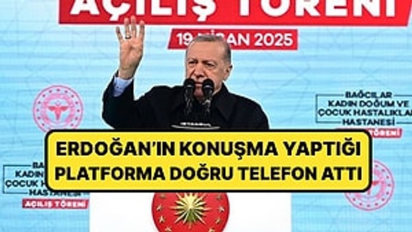 3 çocuk babası 44 yaşındaki tekstil işçisi N.K., Cumhurbaşkanı Erdoğan'ın, Bağcılar Kadın Doğum ve Çocuk Hastalıkları Hastanesi açılış töreninde konuşması sırasında "AK Parti sebep enflasyon sonuçtur", "Allah'ın dinini kullanma Reis" şeklinde pankart açtı.