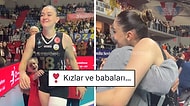Zehra Güneş Maç Biter Bitmez Kupa Sevincini Babasıyla Yaşadı