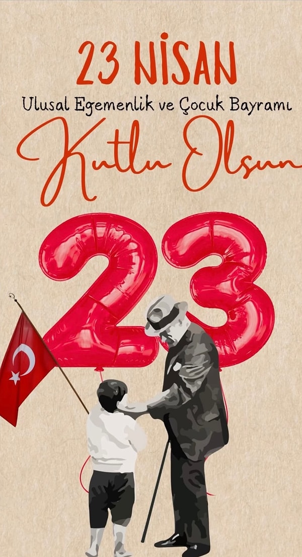 Gazi Mustafa Kemal Atatürk’ün çocuklara armağan ettiği 23 Nisan Ulusal Egemenlik ve Çocuk Bayramı, her yıl olduğu gibi bu yıl da coşku ve sevgiyle kutlandı.