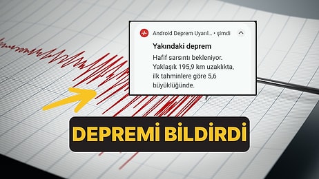 Deprem Uygulaması, İstanbul'da Meydana Gelen Depremi Saniyeler Önce Kullanıcılarına Bildirdi