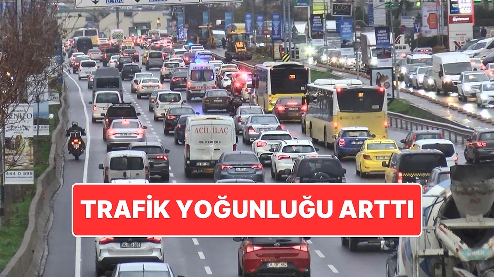 İstanbul’da Deprem: Deprem Sonrası Trafik Yoğunluğu Arttı