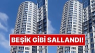6.2'lik İstanbul Depreminde Sallanan Gökdelenin Görüntüleri Korku Saçtı