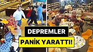 Herkes Çok Korktu: İstanbul'daki Deprem Anında Bir Kafede Kaydedilen Görüntü Paylaşıldı!