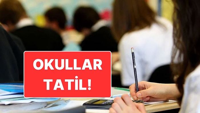 Bakan Yusuf Tekin Açıkladı: İstanbul'da Okullar 2 Gün Tatil Edildi