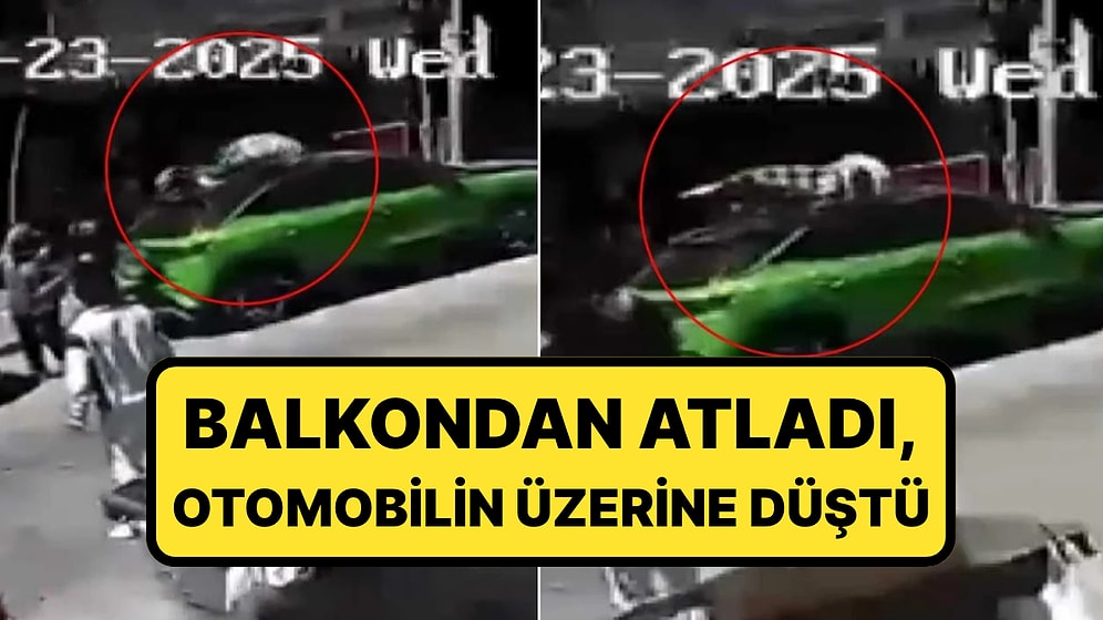 Deprem Sonrası Çok Konuşulan Görüntü: 3. Kattan Atladı, Hiçbir Şey Olmamış Gibi Yürüdü