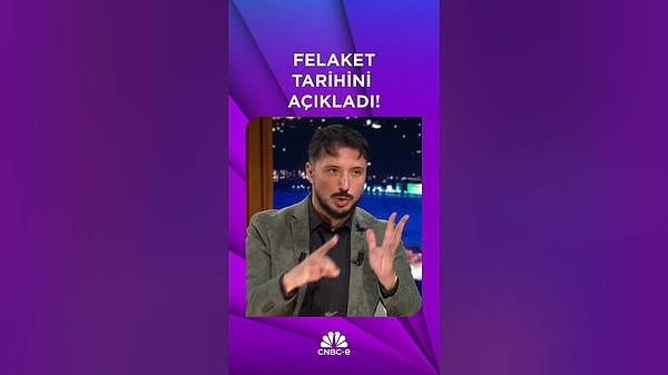 27 Mart günü Saba Tümer'in konuğu olan Aydoğmuş, burada 29 Mart itibariyle deprem beklediğini açık açık belirtmişti.