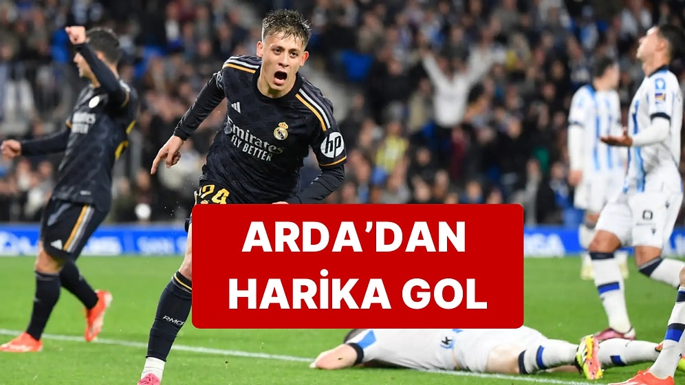 Arda Güler'den Real Madrid Formasıyla Harika Bir Gol Geldi